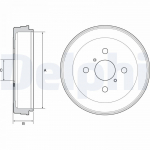 Piduritrummel DELPHI BF530