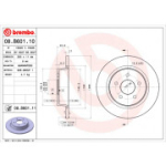 Piduriketas BREMBO 08.B601.11