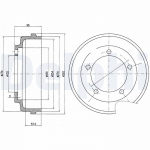 Piduritrummel DELPHI BF479