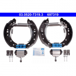 Piduriklotside komplekt ATE 03.0520-7319.3