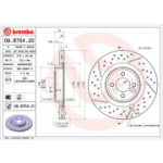 Piduriketas BREMBO 09.B754.21
