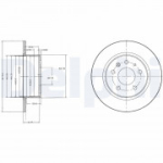 Piduriketas DELPHI BG2240