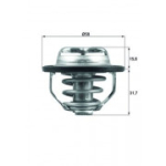 Termostaat,Jahutusvedelik MAHLE ORIGINAL TX 122 82