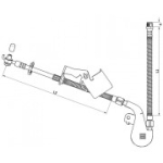 Pidurivoolik METZGER 4110808