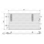 Kondensaator, kliimaseade VALEO 814419