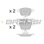 Piduriklotsi komplekt, ketaspidur BREMSI BP3062
