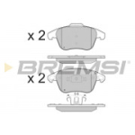 Piduriklotsi komplekt, ketaspidur BREMSI BP3330