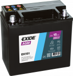 Aku EXIDE Start-Stop Auxiliary EK151 15AH 200A