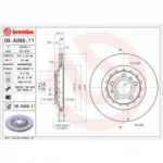 Piduriketas BREMBO 09.A269.11