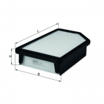 &Otilde;hufilter MAHLE ORIGINAL LX 3300