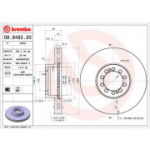 Piduriketas BREMBO 09.9492.20