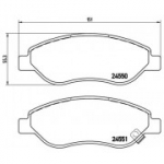 Piduriklotsi komplekt, ketaspidur BREMBO P 59 053