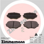 Piduriklotsi komplekt, ketaspidur ZIMMERMANN 23354.140.1