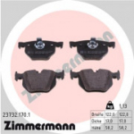 Piduriklotsi komplekt, ketaspidur ZIMMERMANN 23732.170.1