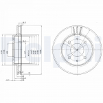Piduriketas DELPHI BG3202