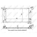 Radiaator, mootorijahutus NRF 53325