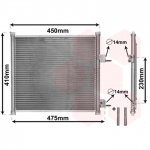 Kondensaator, kliimaseade VAN WEZEL 18005262