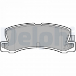 Piduriklotsi komplekt, ketaspidur DELPHI LP611