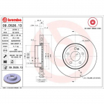 Piduriketas BREMBO 09.D526.13