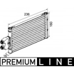 &Otilde;liradiaator, automaatkast MAHLE ORIGINAL CLC 74 000P