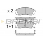 Piduriklotsi komplekt, ketaspidur BREMSI BP3336