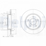 Piduriketas DELPHI BG3896