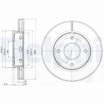 Piduriketas DELPHI BG3987
