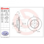 Piduriketas BREMBO 09.A919.10