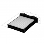 Filter, salongi&otilde;hk MAHLE ORIGINAL LA 360