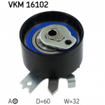 Pingutusrull, hammasrihm SKF VKM 16102