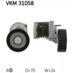 Pingutusrull, soonrihm SKF VKM 31058