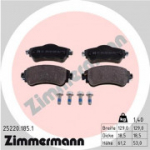 Piduriklotsi komplekt, ketaspidur ZIMMERMANN 25220.185.1