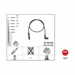 S&uuml;&uuml;tes&uuml;steemikomplekt NGK 2584