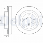 Piduriketas DELPHI BG4560C