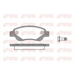 Piduriklotsi komplekt, ketaspidur REMSA 1177.00