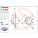 Piduriketas BREMBO 09.7196.11