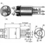 Magnetl&uuml;litus, starter MAGNETI MARELLI 940113050460