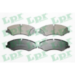 Piduriklotsi komplekt, ketaspidur LPR 05P1600