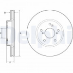 Piduriketas DELPHI BG4785C