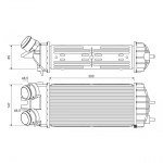 Kompressori&otilde;hu radiaator VALEO 817706
