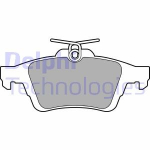 Piduriklotsi komplekt, ketaspidur DELPHI LP3207