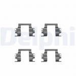 Lisakomplekt, ketaspiduriklotsid DELPHI LX0207