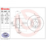 Piduriketas BREMBO 08.5497.10