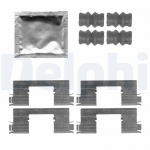 Lisakomplekt, ketaspiduriklotsid DELPHI LX0538