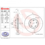 Piduriketas BREMBO 09.A531.10