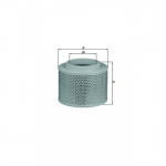 &Otilde;hufilter MAHLE ORIGINAL LX 2808/1