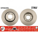 Piduriketas TRW DF6020S