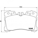 Piduriklotsi komplekt, ketaspidur BREMBO P 83 075