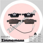Piduriklotsi komplekt, ketaspidur ZIMMERMANN 25222.170.2