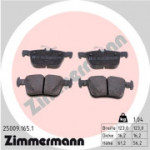 Piduriklotsi komplekt, ketaspidur ZIMMERMANN 25009.165.1